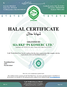 HALAL Certificate